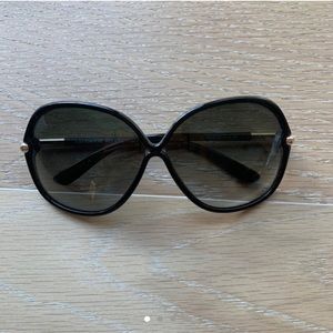 TOM FORD WHITNEY OVERSIZED POLARIZED SUNGLASSES